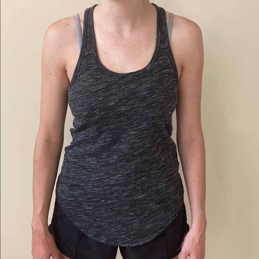 Gray Heathered Tank top